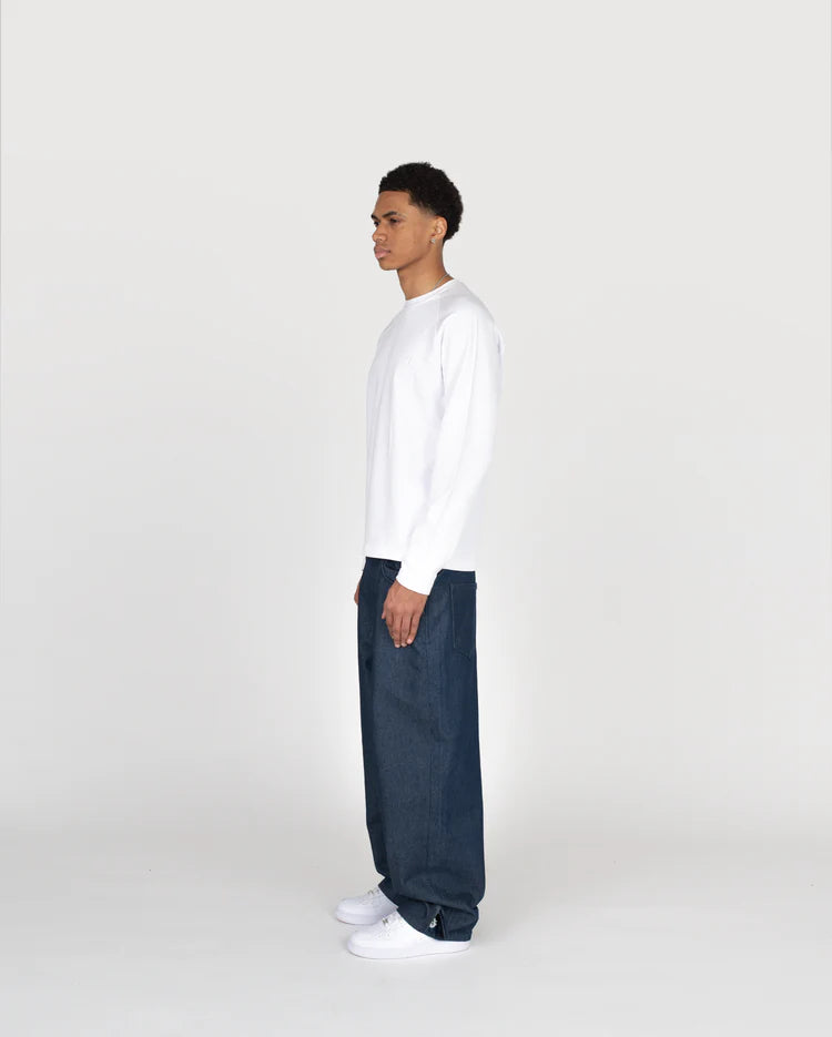 FURIOUS ZIP RAW DENIM - BLUE