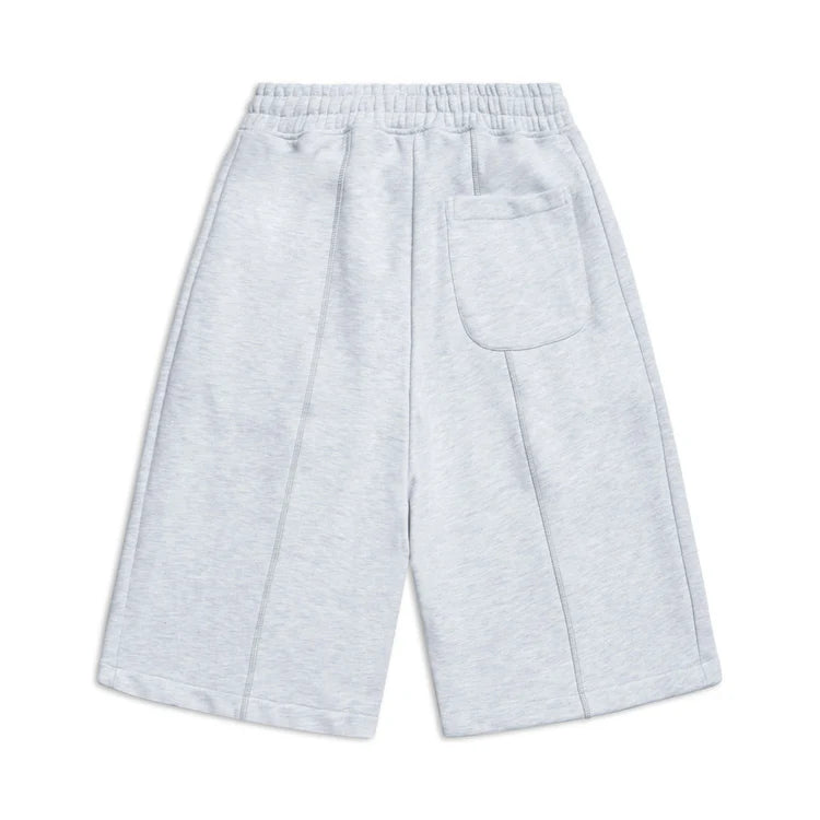 FURIOUS Light Grey Melange Long Shorts