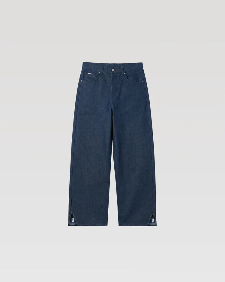 FURIOUS ZIP RAW DENIM - BLUE