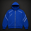 FURIOUS Velocity Blue Tech Zip Hoodie