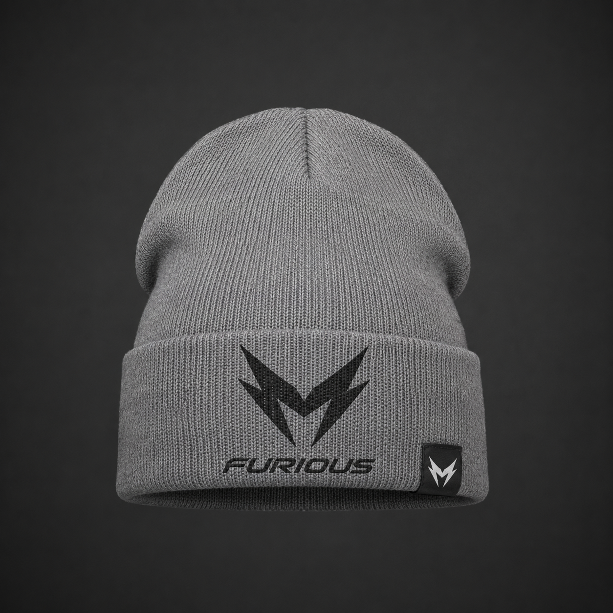 FURIOUS Essential Knit Beanie – Heather Gray