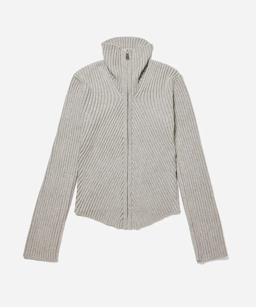 FURIOUS Leah Cashmere Zip Sweater