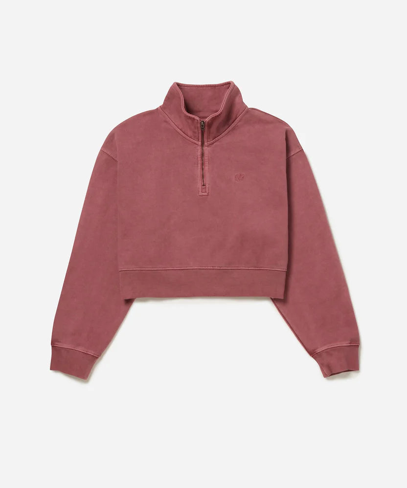 FURIOUS Eldridge Fundamental Cropped Quarter Zip