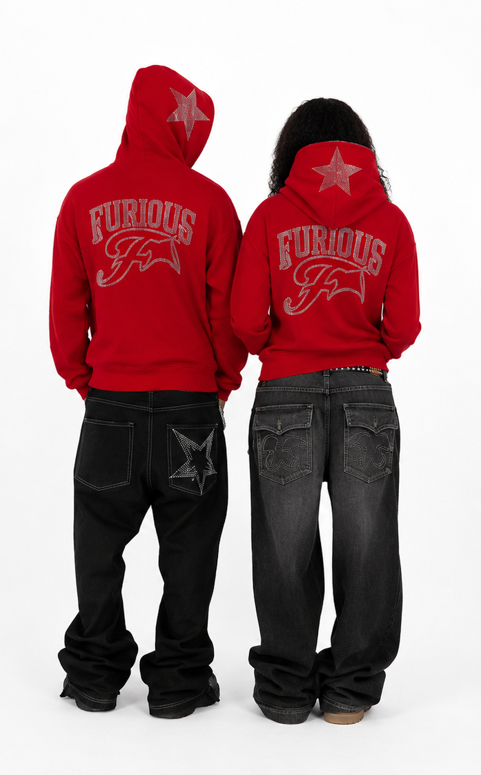 FURIOUS FULL ZIP HOODIE