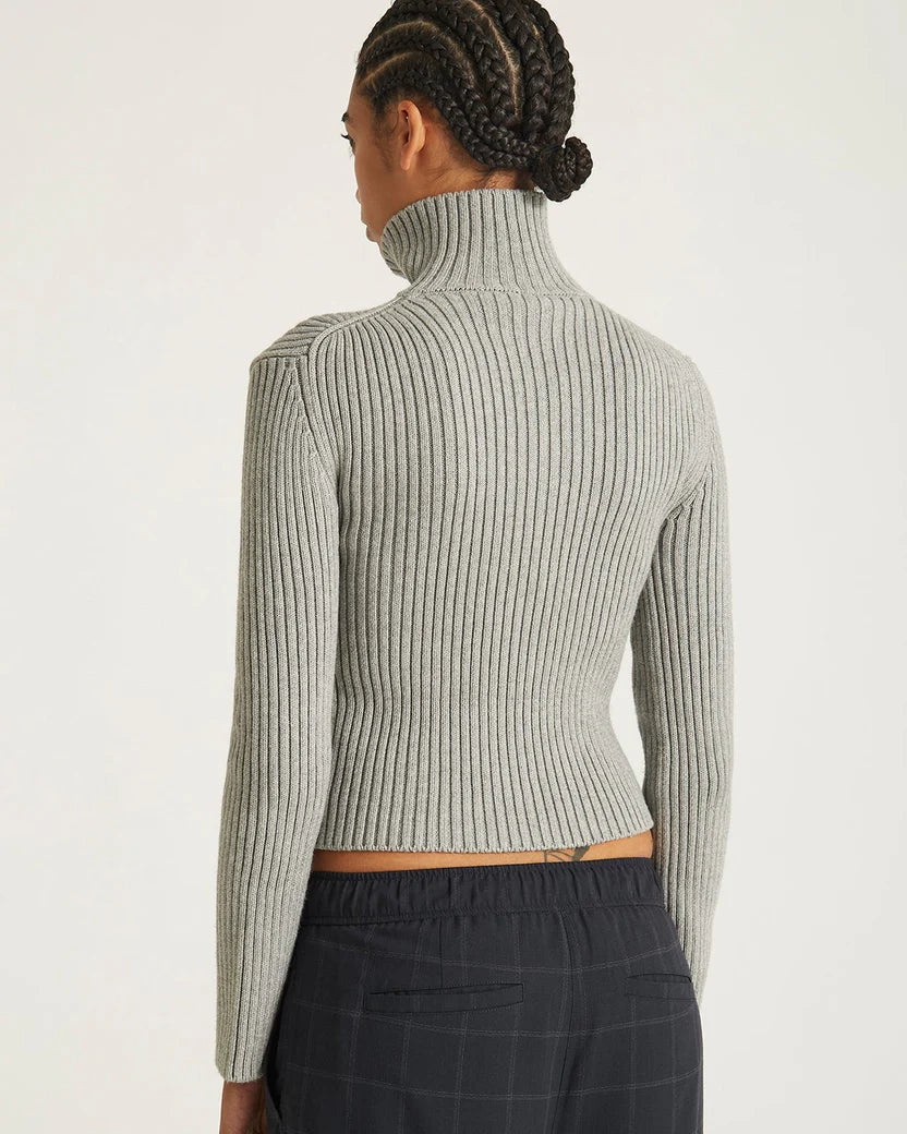 FURIOUS Leah Cashmere Zip Sweater