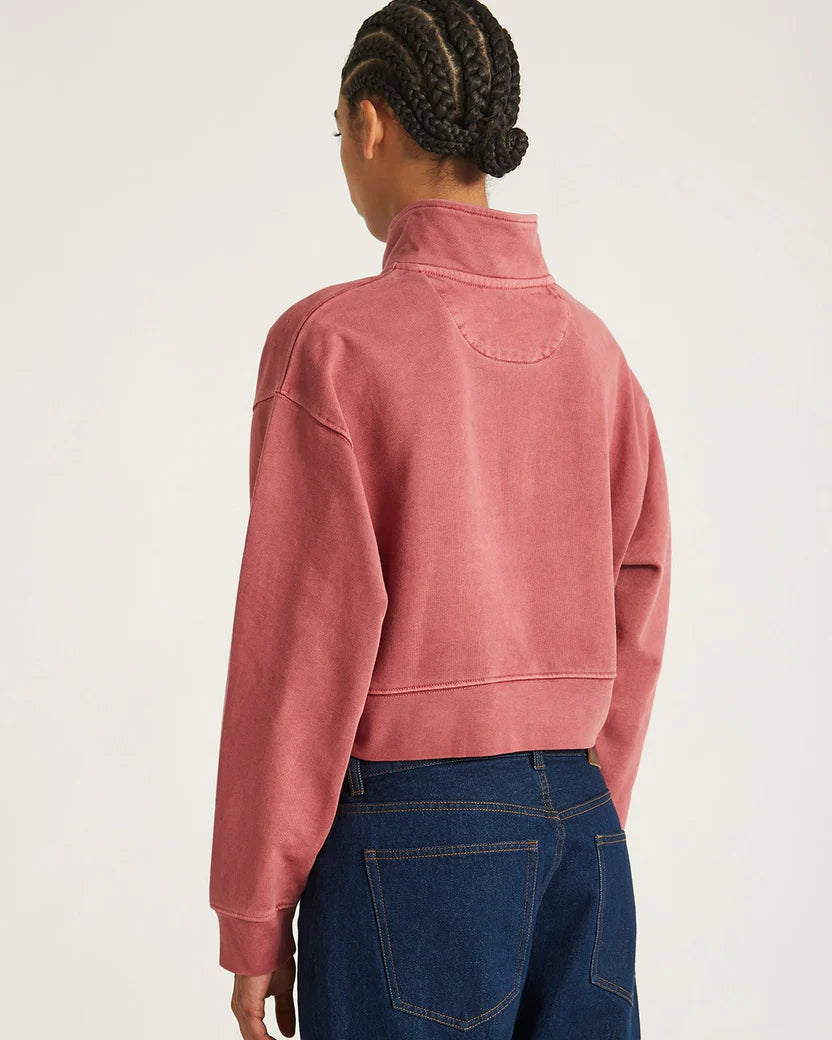 FURIOUS Eldridge Fundamental Cropped Quarter Zip